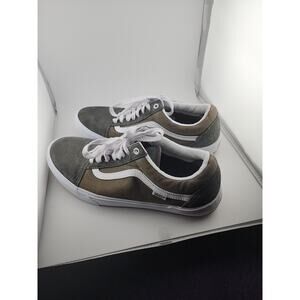 Vans 721454 Green/Suede Sneakers Shoes Men's Size 12 Casual Low Popcush